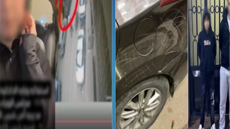 القبض علي طالبان بسبب إتلاف سيارة بالمنوفية.. اعرف القصة