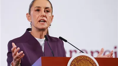 رئيسة المكسيك تؤكد انتهاء أي تهديد عسكري أمريكي بعد مكالمة مع ترامب