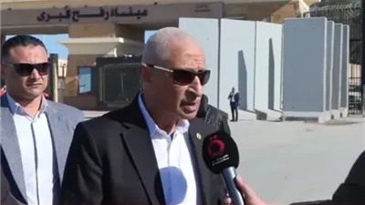 محافظ شمال سيناء: مستمرون في إدخال المساعدات إلى غزة رغم العراقيل