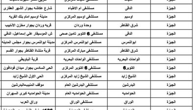الجيزة تعلن عن 32 مركزا للوقاية من السعار الناتجة عن عقر الكلاب
