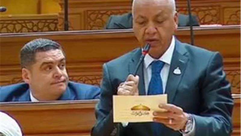 مصطفى بكري يؤدي اليمين الدستورية أمام مجلس النواب