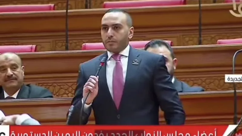 محمد تيسير مطر يؤدى اليمين الدستورية أمام مجلس النواب 