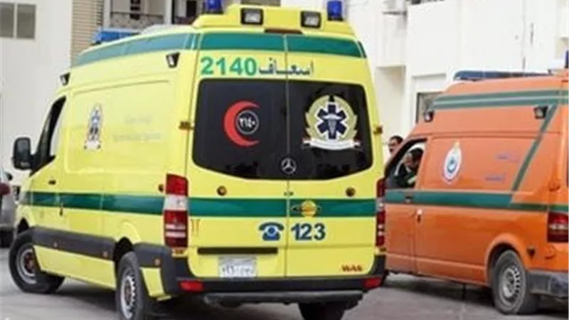 مصرع وإصابة شخصين في حادث تصادم بالمنيا 