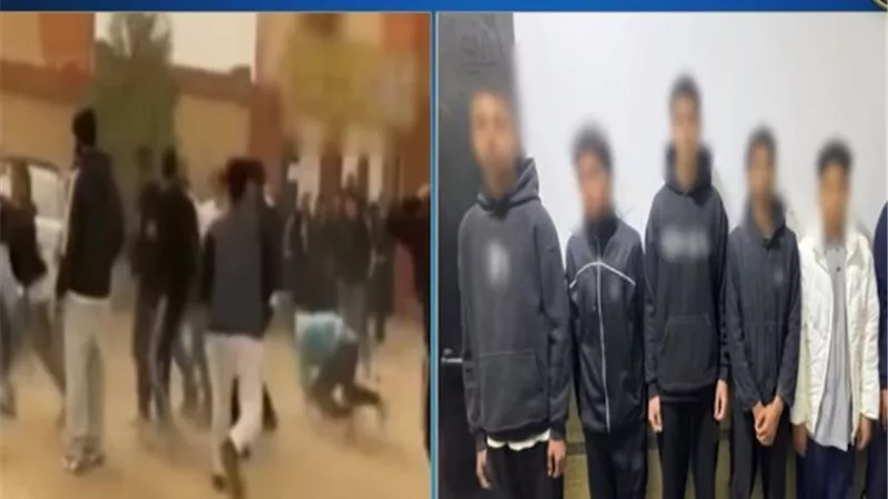 لخلافات حول لعب كرة القدم.. ضبط 6 طلاب بإحدي المدارس بالجيزة