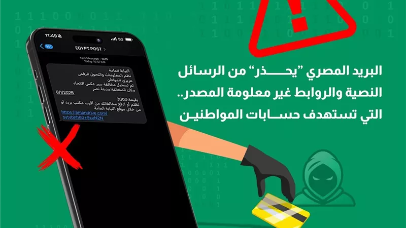احتيال إلكتروني متطور: تحذير عاجل من البريد المصري.. إيه الحكاية؟