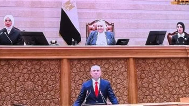 الهواري تتلو بيانات الرئيس بفض وانعقاد المجلسين السابق والحالي أمام الأعضاء