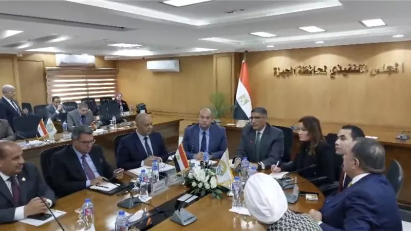 محافظ الجيزة يستقبل نواب الجيزة الجدد لوضع أسس تعاون مشترك مع الجهاز التنفيذي