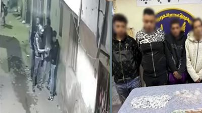 القبض على 5 أشخاص لترويج المواد المخدرة بمحافظة القليوبية