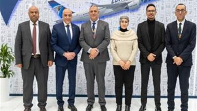 مصر للطيران تشارك في فعاليات معرض فيتور بالعاصمة الإسبانية