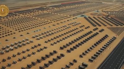 الرئيس السيسي يشاهد أحدث معدات الشرطة المصرية في عيد الشرطة 74