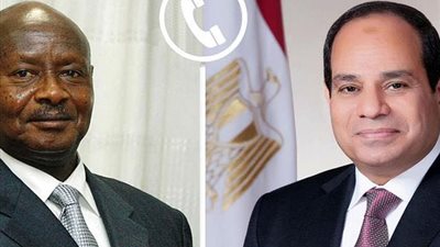  الرئيس السيسى يهنئ نظيره الأوغندى بمناسبة إعادة انتخابه لولاية رئاسية جديدة