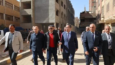 محافظ الجيزة: يتفقد المشروعات التعليمية الجاري تنفيذها