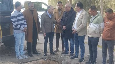 رئيس مياه كفرالشيخ في الشارع لإصلاح الخطوط وضمان وصول الخدمة للمواطنين