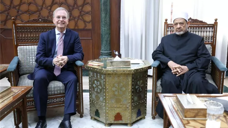 توماس راخل يشيد بدور الأزهر في تعزيز الأخوة الإنسانية داخل مصر وخارجها