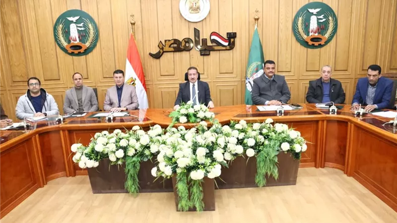 تعرف على توجيهات محافظ المنوفية لرؤوساء الوحدات المحلية 