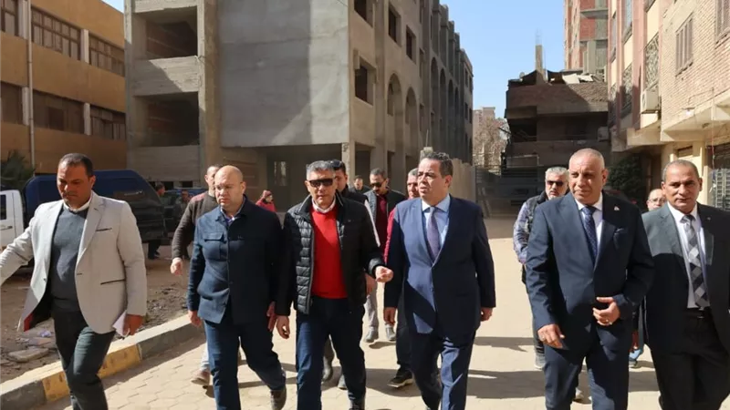 محافظ الجيزة: يتفقد المشروعات التعليمية الجاري تنفيذها