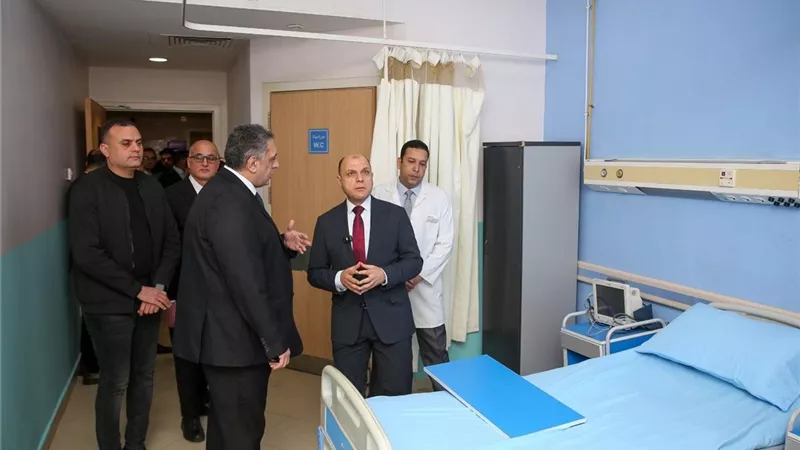 محافظ كفر الشيخ يفتتح مركز جراحات الكبد والجهاز الهضمي بمستشفى سيدى غازي