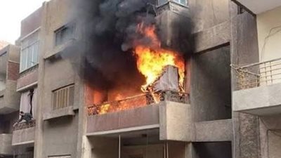 السيطرة على حريق منزل في شمال الجيزة  دون إصابات