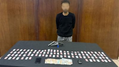 سقوط تاجر مخدرات بالمرج.. ترامادول وسلاح ناري بحوزته