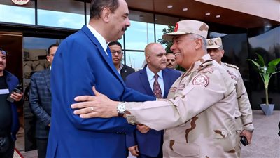 محافظ سوهاج يستقبل قائد الجيش الثالث لافتتاح  عدد من مشروعات حياة كريمة