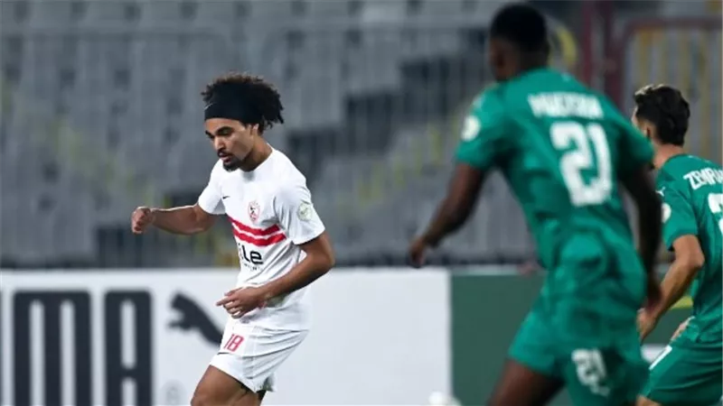 التعادل الإيجابي يحسم الشوط الأول بين الزمالك والمصري في الكونفدرالية 