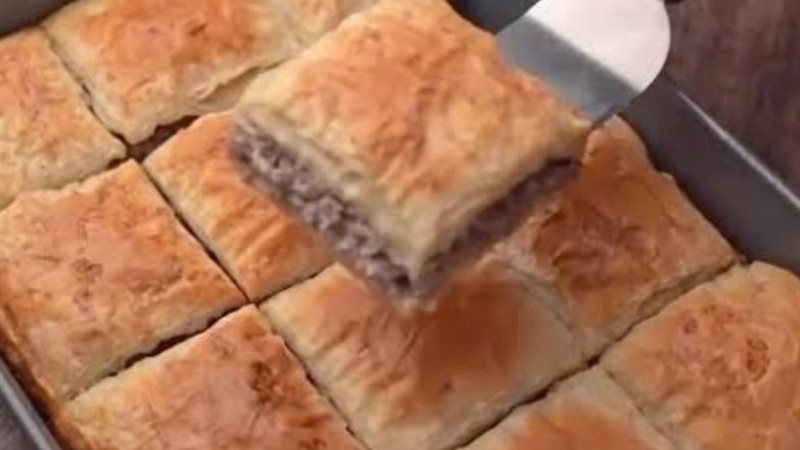 صينية جلاش باللحمة