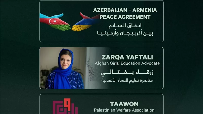 «التعاون» الفلسطينية ثالث المُكرّمين بجائزة زايد للأخوّة الإنسانية في دورتها السابعة