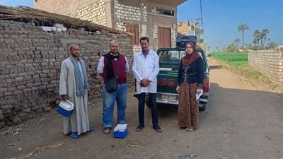 انطلاق الحملة الاستثنائية لتحصين الماشية ضد الحمى القلاعية 2026 بمركز المراغة