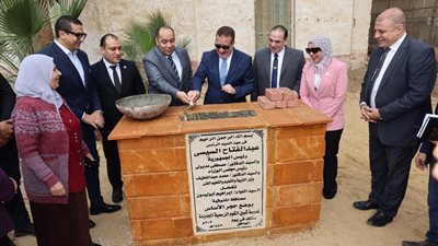 المنوفية تواصل ثورة التعليم.. وضع حجر الأساس لمجمع مدارس تجريبي جديد بشبين الكوم