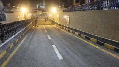 محافظ المنوفية يفتتح نفق البساتين عقب تطويره بالمشاركة المجتمعية