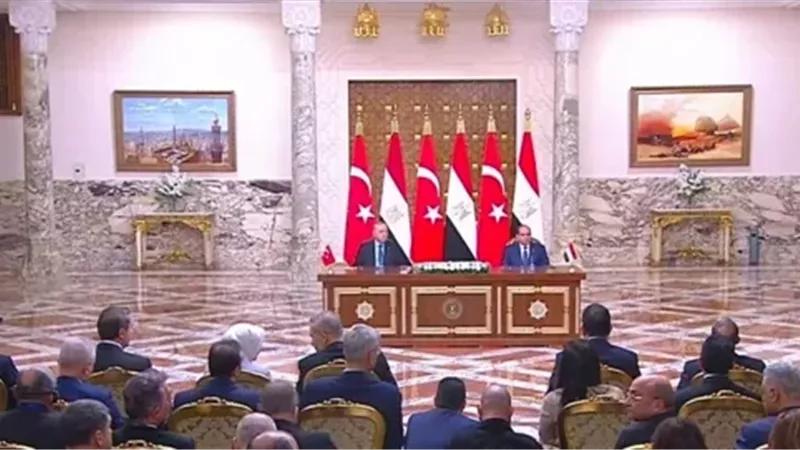 الرئيس المصري ونظيره