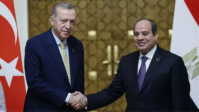 الرئيس المصري ونظيره