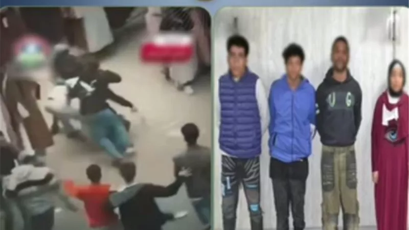 القبض على الباعة الجائلين وبعض الأشخاص لاستخدام الأسلحة البيضاء في الجيزة