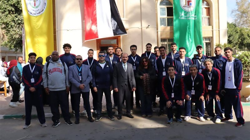 طلاب جامعة الإسكندرية بالدورة الزراعية الأفروعربية 