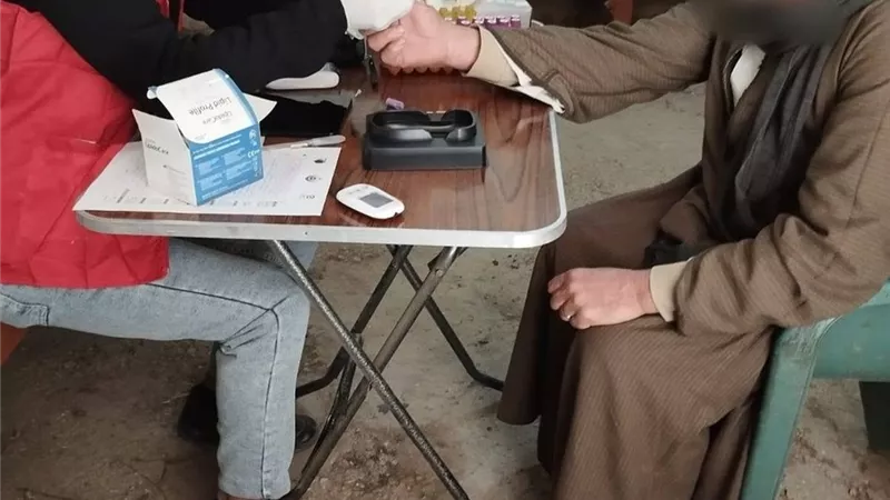 انتهاء أعمال المسح التدرجي الصحي للأمراض غير السارية بمحافظة سوهاج