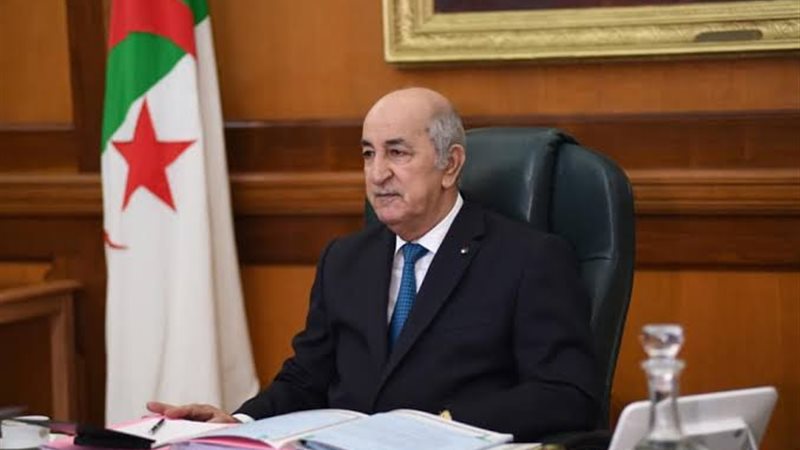 الرئيس الجزائري عبد