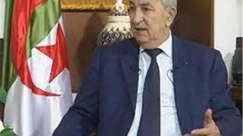 الرئيس الجزائري: علاقاتنا مع مصر تمتد 70 عامًا من التكامل