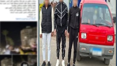 الداخلية تكشف ملابسات فيديو سيارة فان تحرشوا بسيدتين