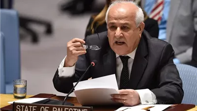 فلسطين تطالب الأمم المتحدة بوقف ضم الضفة الغربية ومعاقبة إسرائيل