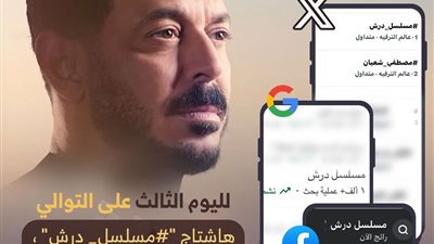 لليوم الثالث على التوالي.. مصطفى شعبان حديث السوشيال ميديا بمسلسل درش