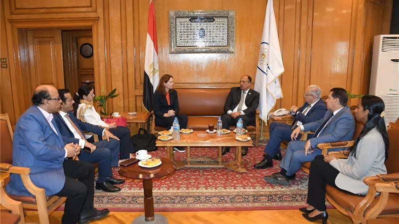 رئيس جامعة العاصمة يبحث مع مديرة الهيئة الألمانية آفاق التعاون الأكاديمي 