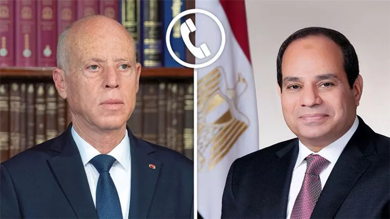الرئيس السيسي يتلقى اتصالًا من نظيره التونسي للتهنئة بحلول شهر رمضان