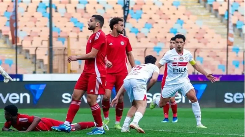 تدريبات استشفائية للاساسيين الزمالك أمام الحرس