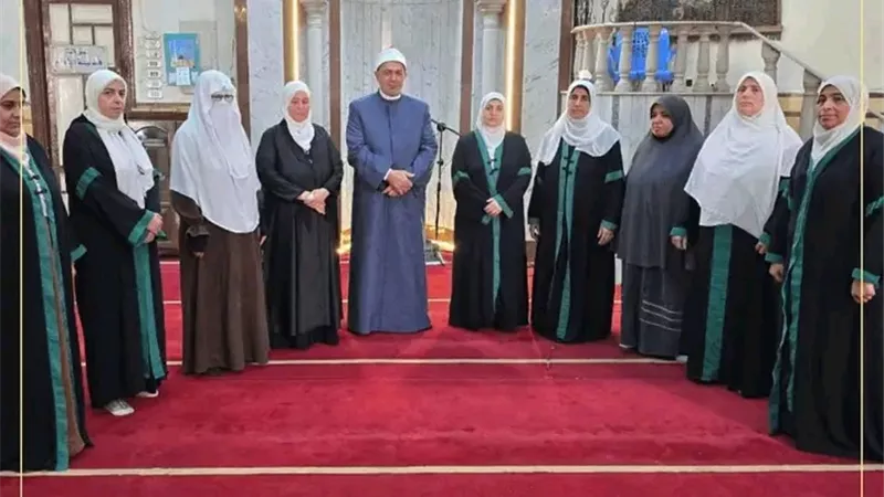 أوقاف الدقهلية تطلق القافلة الدعوية للواعظات بمدينة المنصورة حول التراحم بين الزوجين 