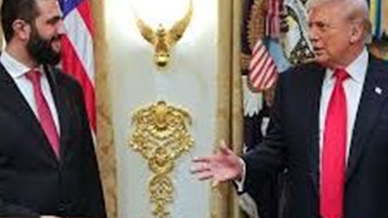 ترامب وأحمد الشرع