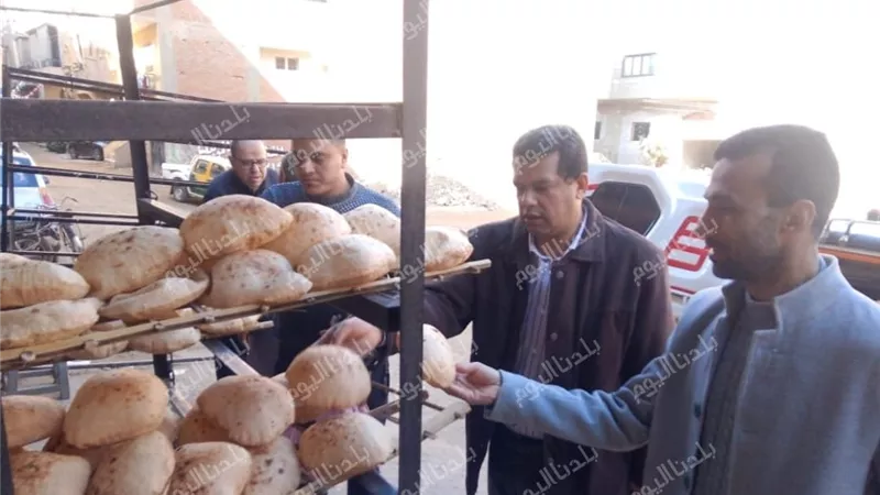 تحرير 21 محضر مخالفات مخابز خلال حملات تموينية موسعة بالمنوفية واجراءات رادعة للمخالفين