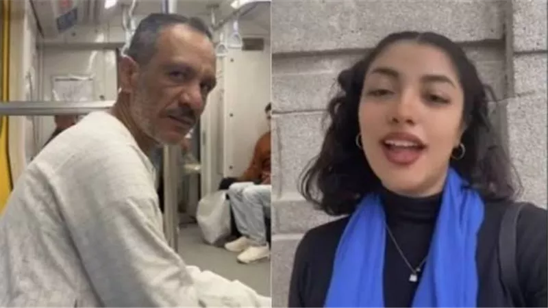 فيديو يشعل الجدل حول وضعية جلوس السيدات في مترو الأنفاق 