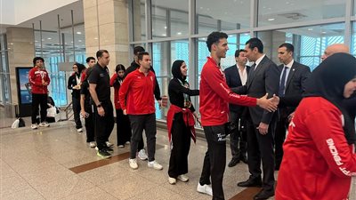 وزير الرياضة يستقبل أبطال السلاح بعد التتويج بصدارة أفريقيا في السنغال