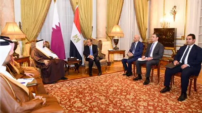 مباحثات مصرية قطرية بشأن لبنان والسودان على هامش مؤتمر دعم المؤسسات اللبنانية