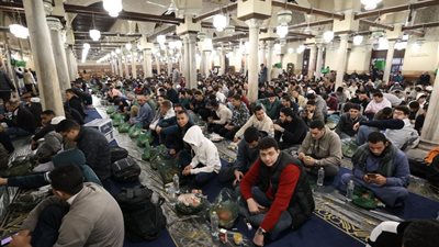 لليوم السابع.. وكيل الأزهر يتابع تجهيزات إفطار 7 آلاف طالب بالجامع الأزهر